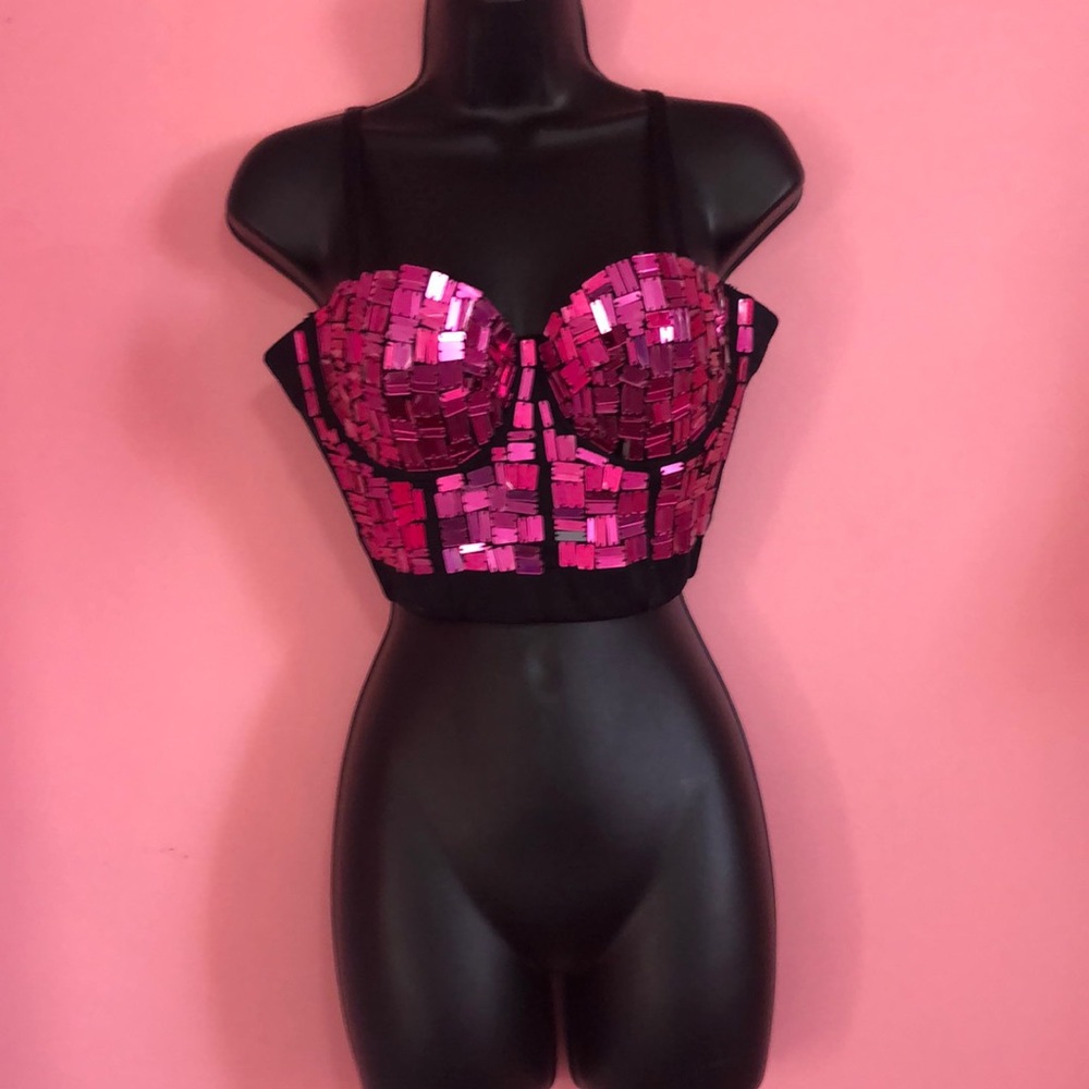 Stunning corset bandeau top